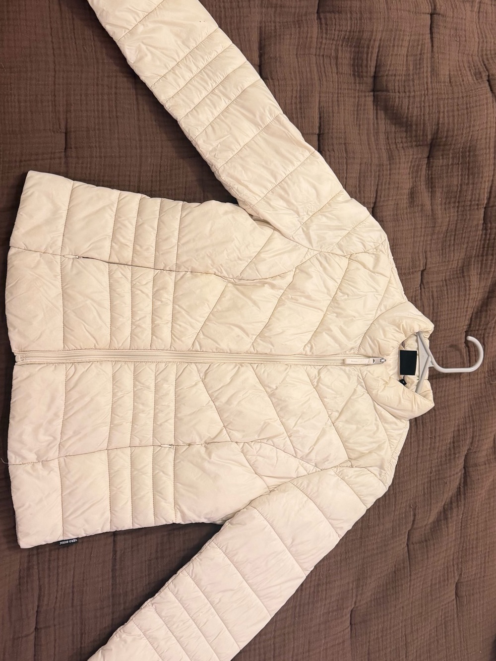 Lightweight Quilted Jacket - Cream
